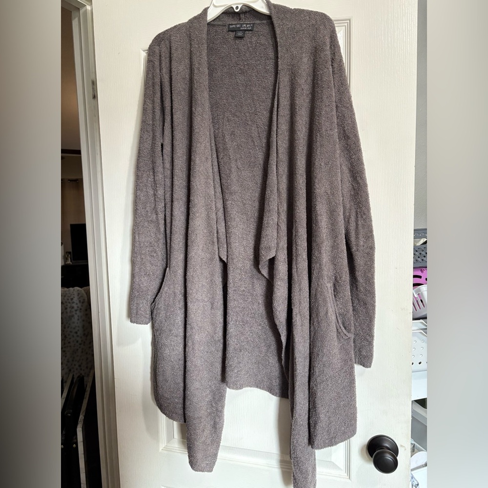 Barefoot Dreams Women's Cardigan - Grey